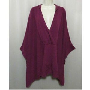 Eileen Fisher 100% Cashmere Poncho